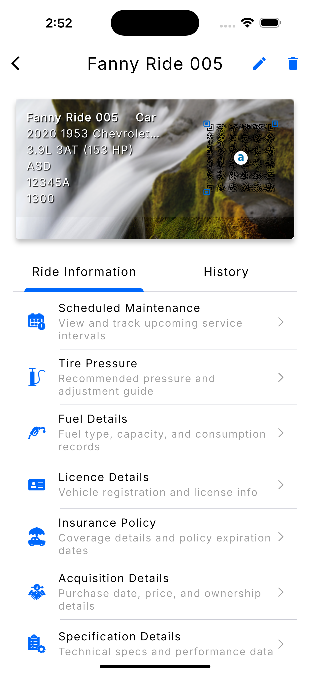 Au2rides ride details